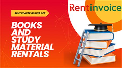  How to Start a Books and Study Material Rentals with Rent Invoice Billing App 
