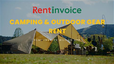  How to Start a Camping & Outdoor Gear Rentals with Rent Invoice Billing App 