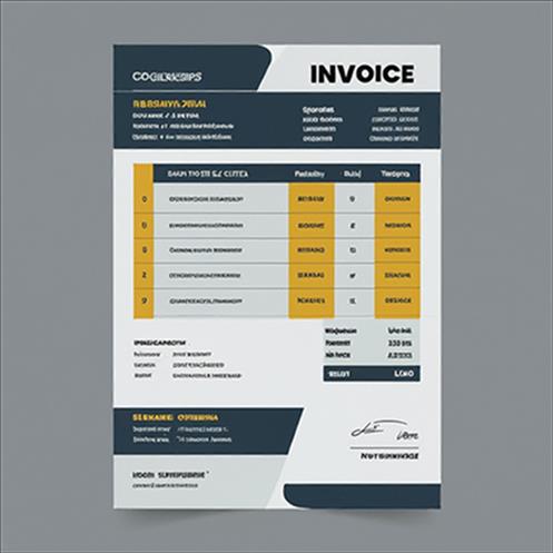 Car Rental Invoice Template Professional Customizable Formats