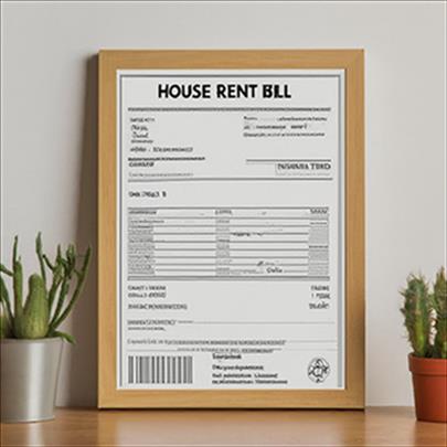 Simplify Rental Transactions with Our House Rent Bill Template