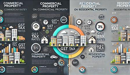 GST Tax Rate on Commercial, Residential Property Tax on Rental Income