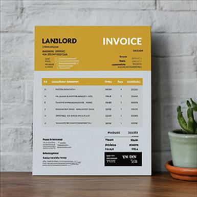 Creating an Effective Landlord Rent Invoice